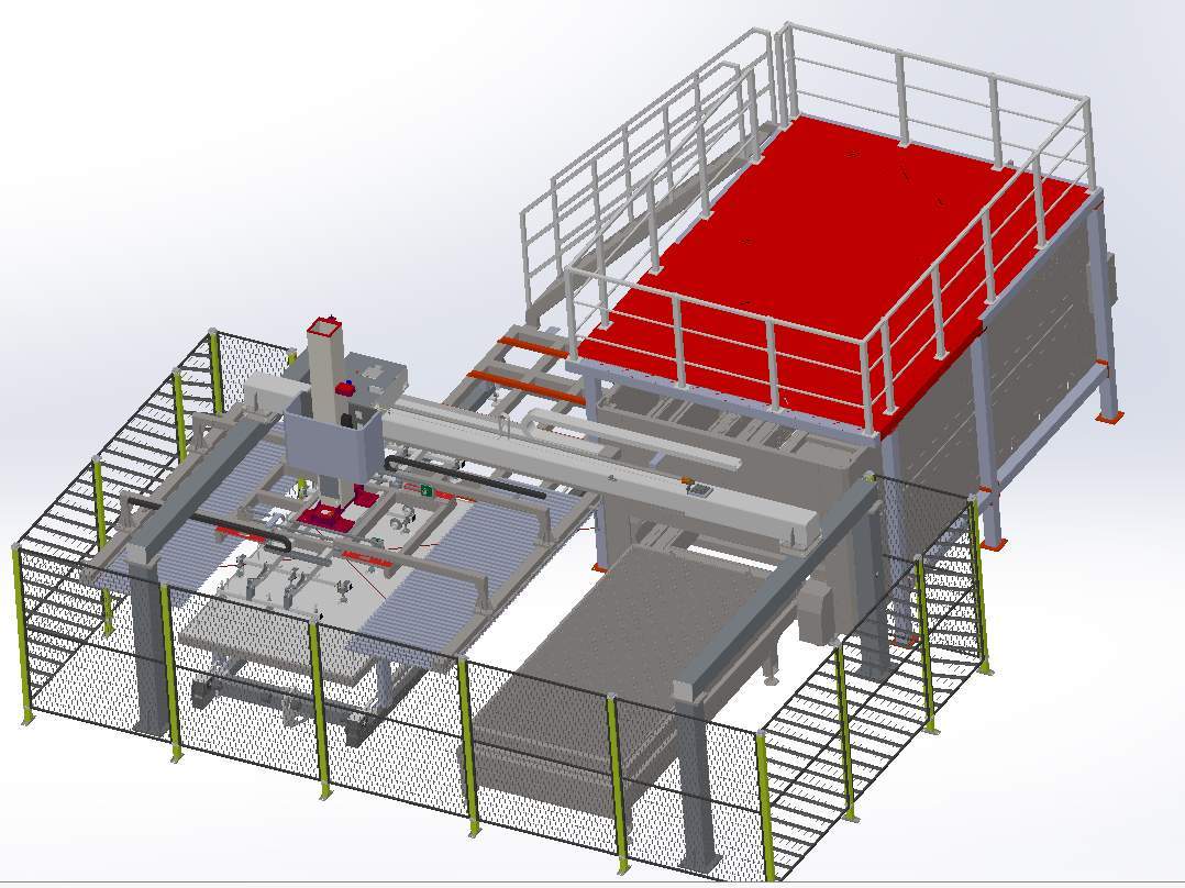 Automatic Plate Gantry Cantilever Robot for Loading And Unloading