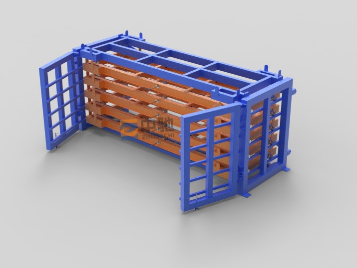 Manual Drawer-Type Sheet Metal Storage Rack