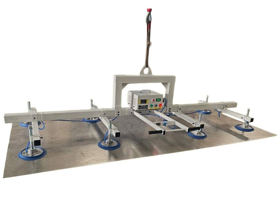 Overhead crane type vacuum sheet lifter