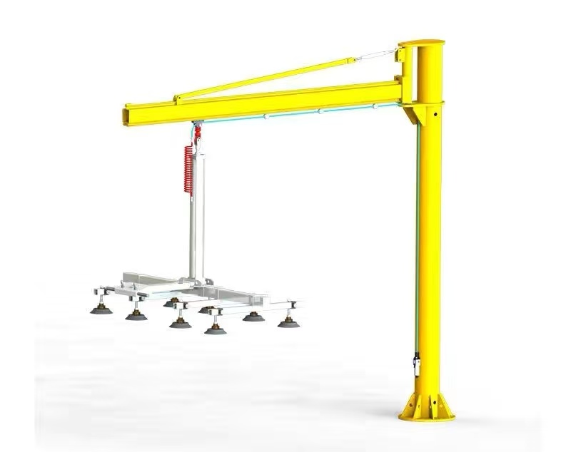 Pneumatic cantilever vacuum Lifer for sheet metal